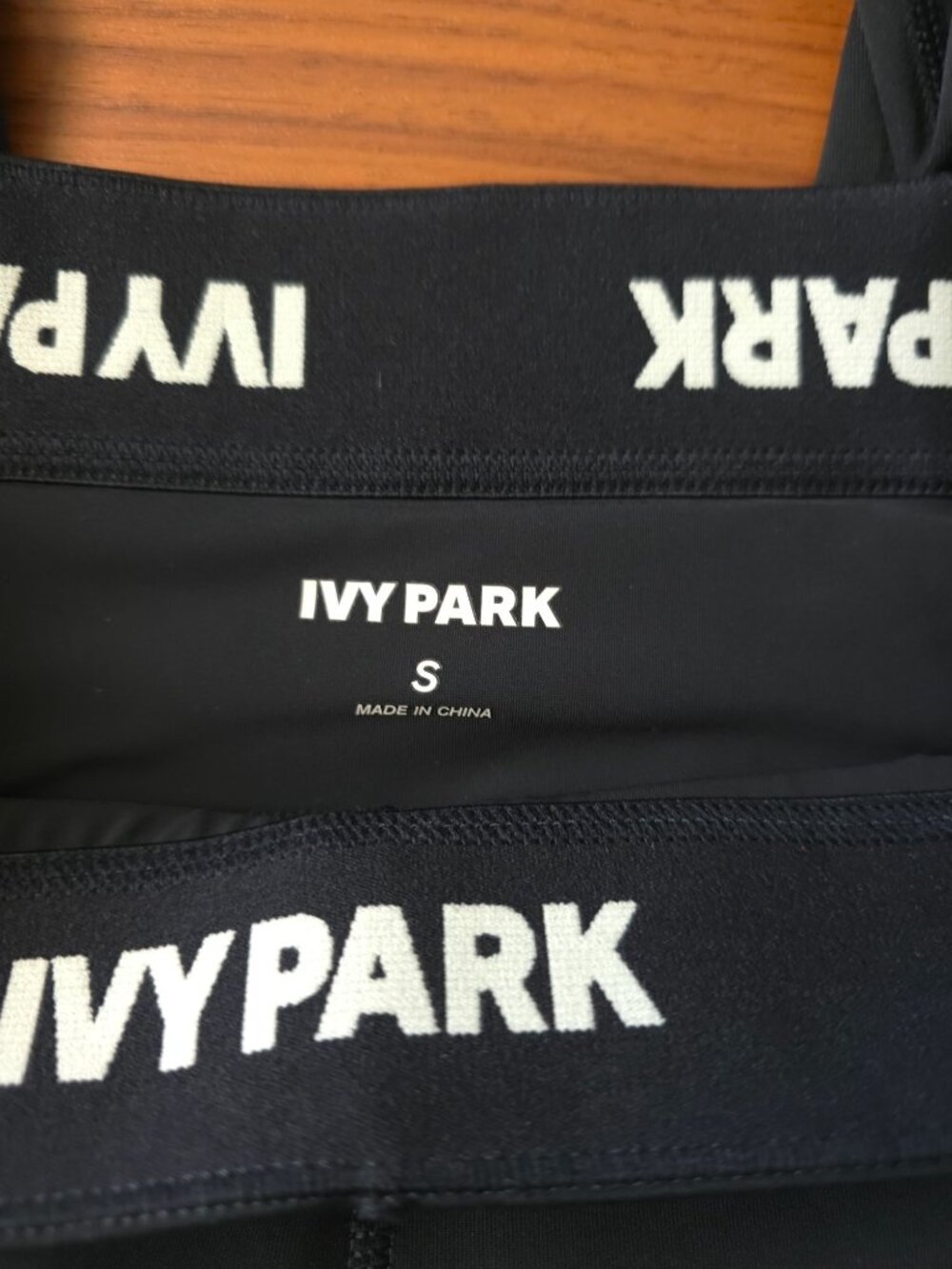 Ivy Park Black Full-Length Activewear Compression Full Length Leggings Women's S - Picture 5 of 7